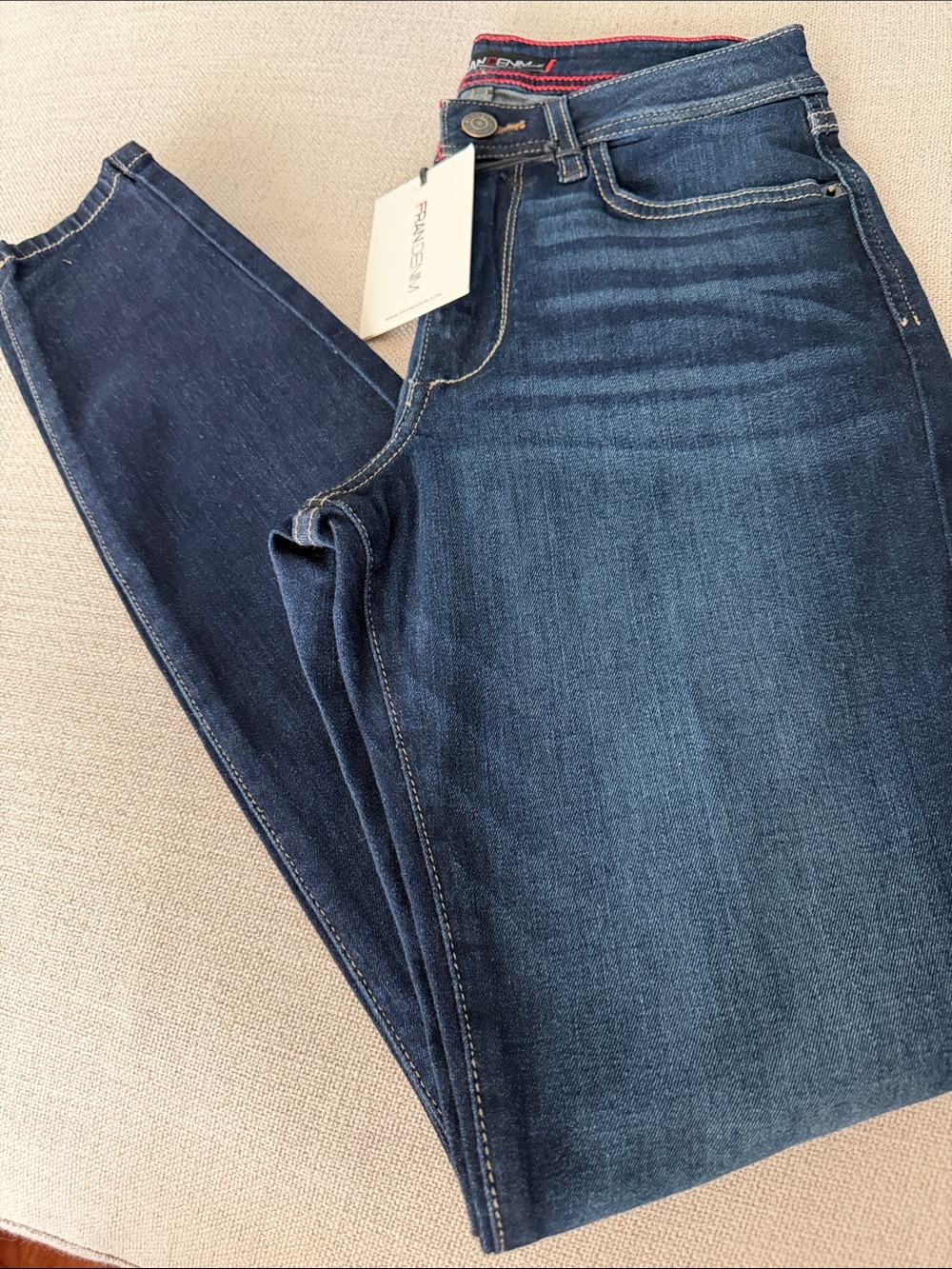 Dark Blue Women's Slim Jeans Fran Denim size 25. New w/Tag